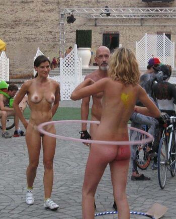 Abs Lady Philadelphia World Naked Bike Ride