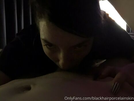 blackhairporcelainskin