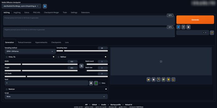 Fakes mit Stable Diffusion - Installation und erste Schritte