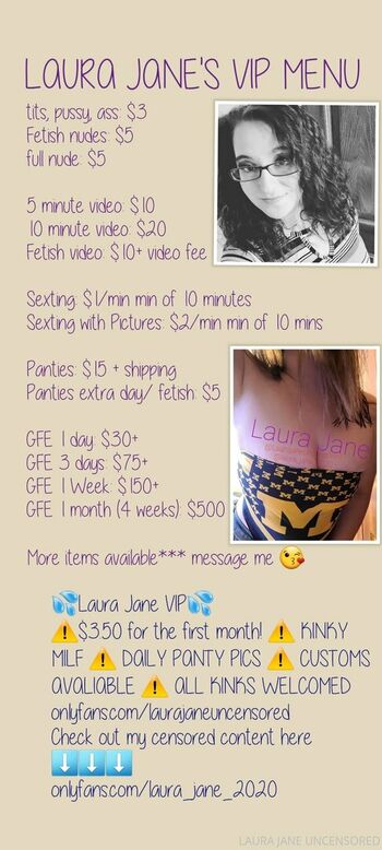 laurajaneuncensored